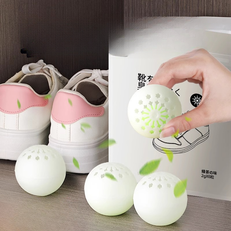 Natural Shoe Deodorizer Balls  - Home Bathroom Freshener のレビューと価格