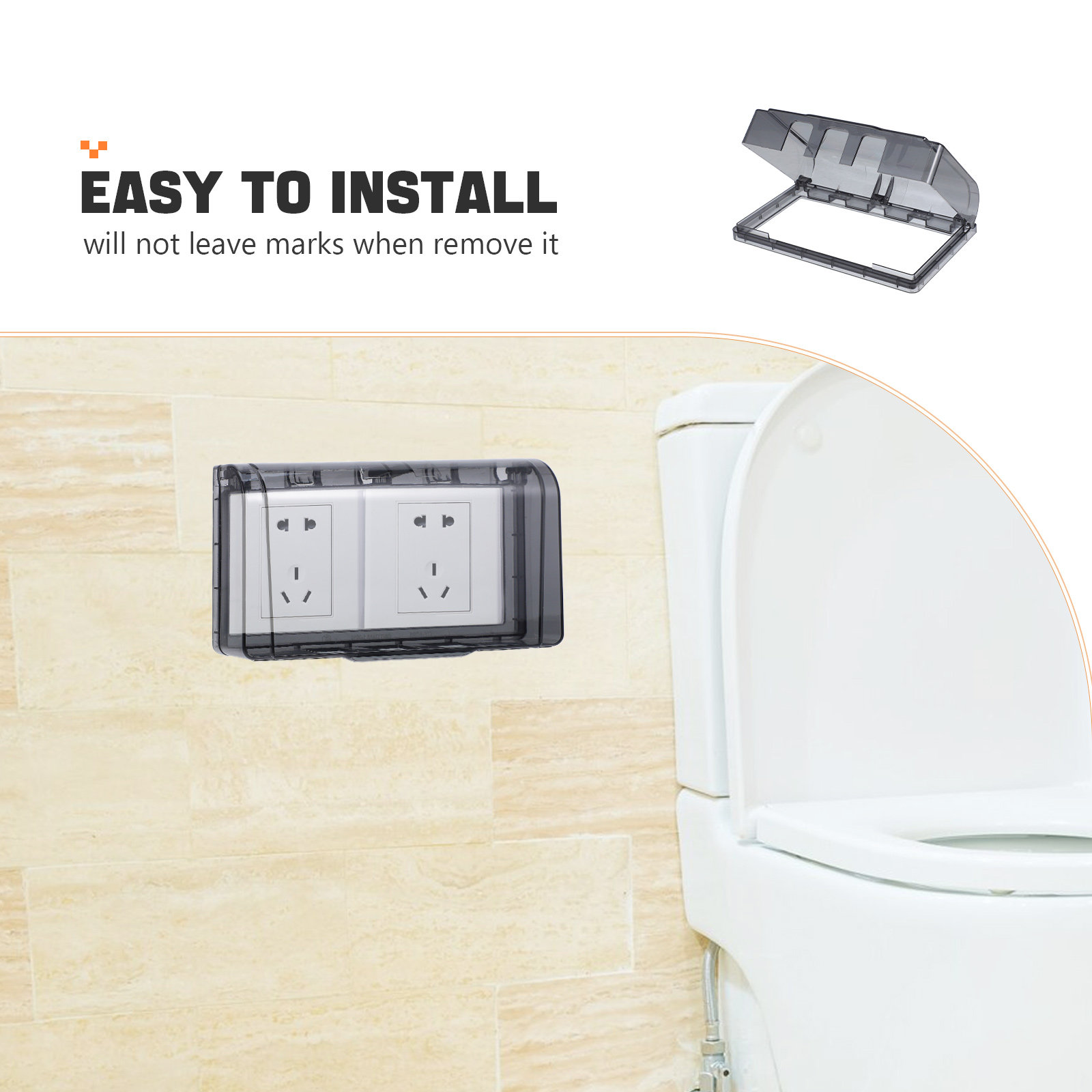 Home Three-Gang Waterproof Soc - Home Outlet Bathroom のレビューと価格