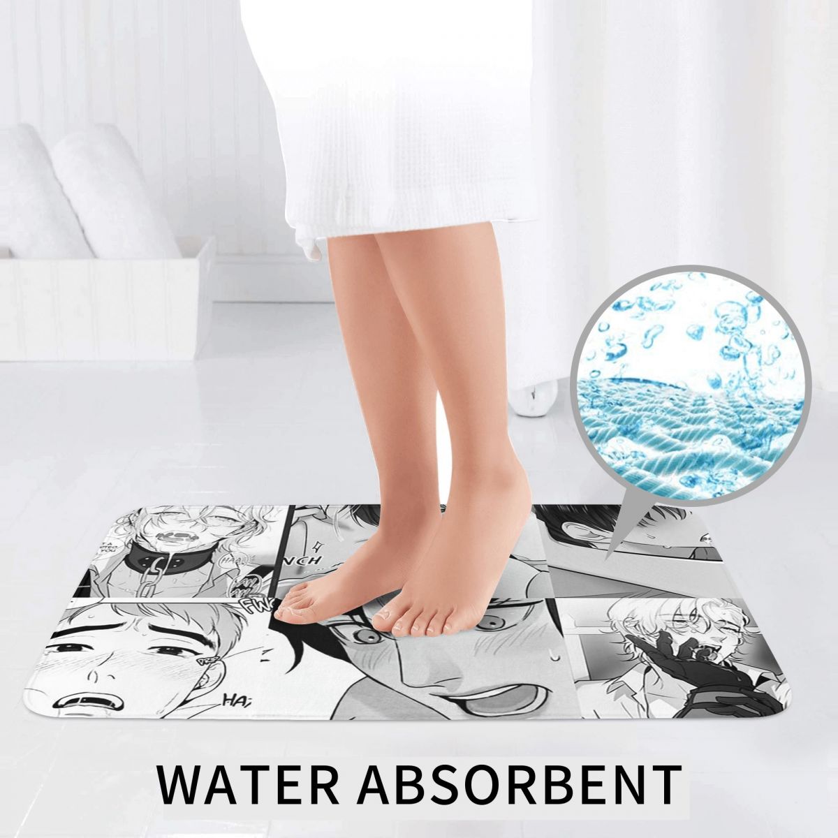 The Good Yaoi Boys 3 Pcs Bath  - Home Goods Bathroom Rugs のレビューと価格