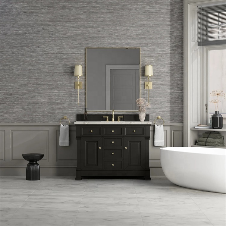 Modern Customized Melamine Boa - Home Bathroom Vanity のレビューと価格