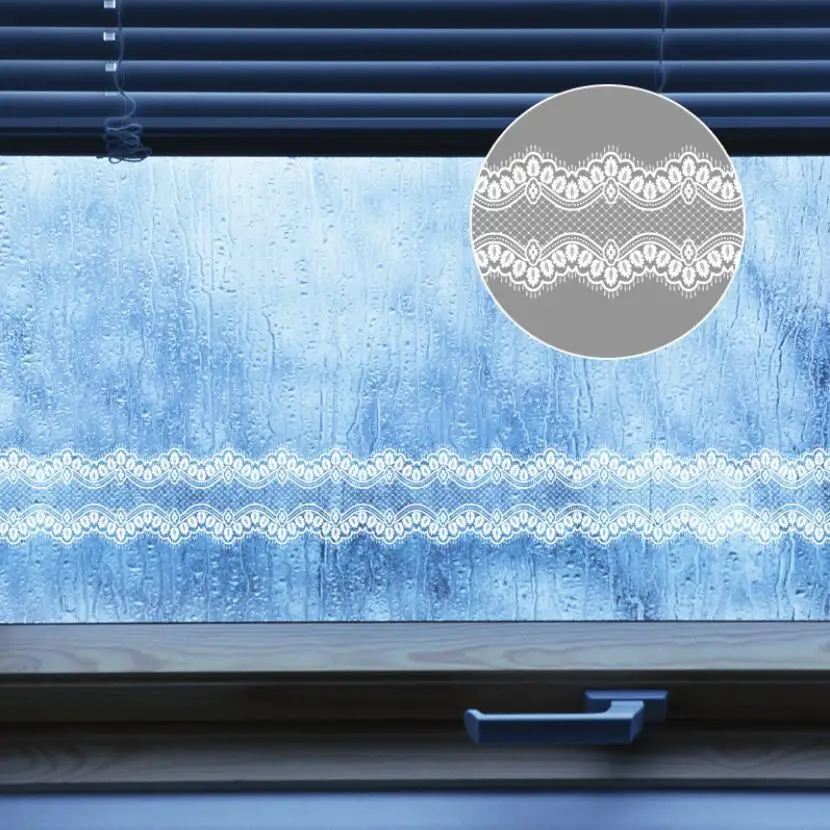 Sweet Lace Design Wallpaper Bo - Home Bathroom Door のレビューと価格