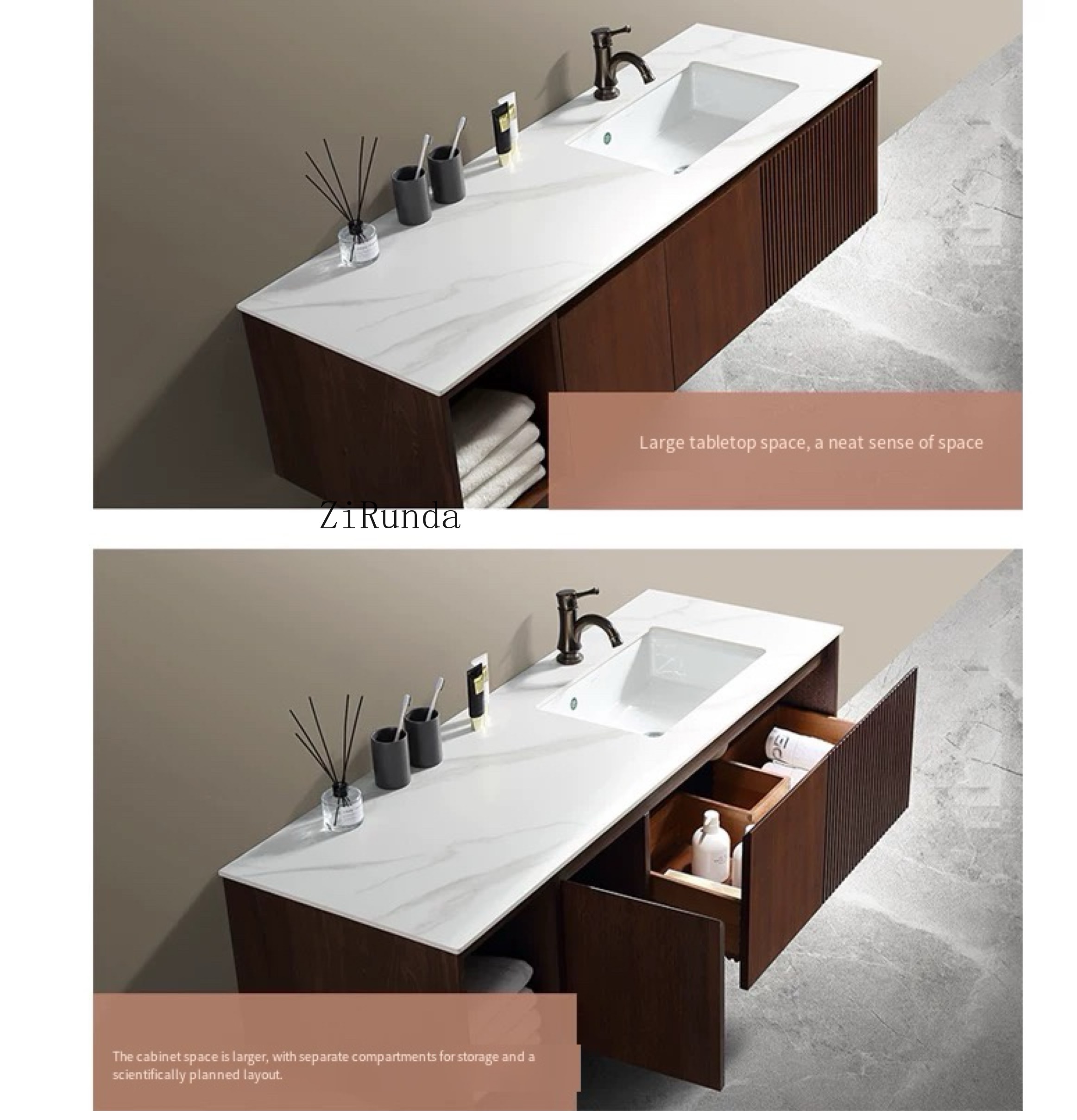 Bathroom combination cabinet W - Home Bathroom Vanity のレビューと価格