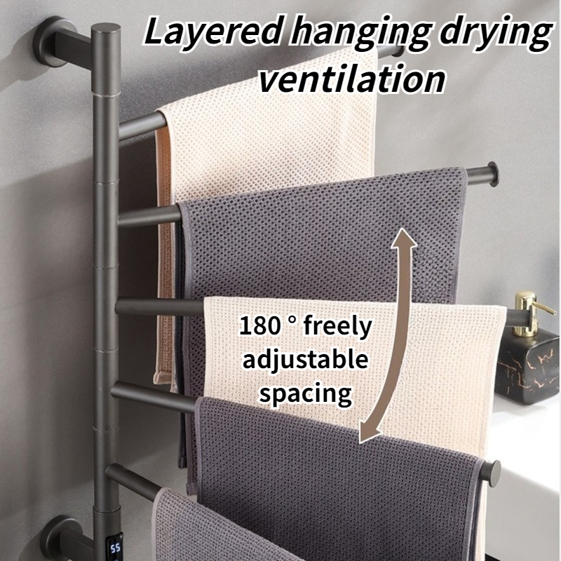 Electric Heated Towel Rail Rot - Towel Warmer Electric のレビューと価格