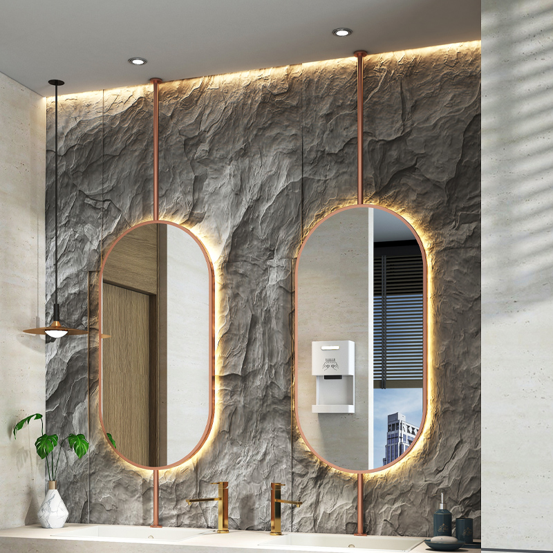 Size60x90cm Ceiling Oval Hangi - Home Bathroom Vanity のレビューと価格
