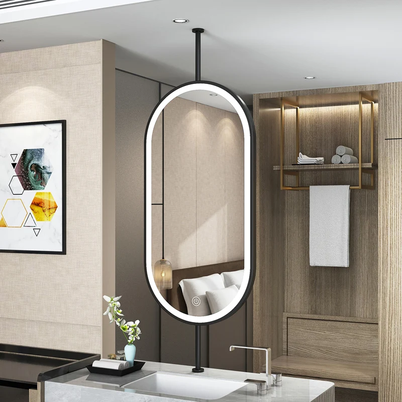 Size60x90cm Ceiling Oval Hangi - Home Bathroom Vanity のレビューと価格
