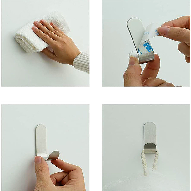 Self Adhesive Strong Wall Hook - Home Bathroom Door のレビューと価格