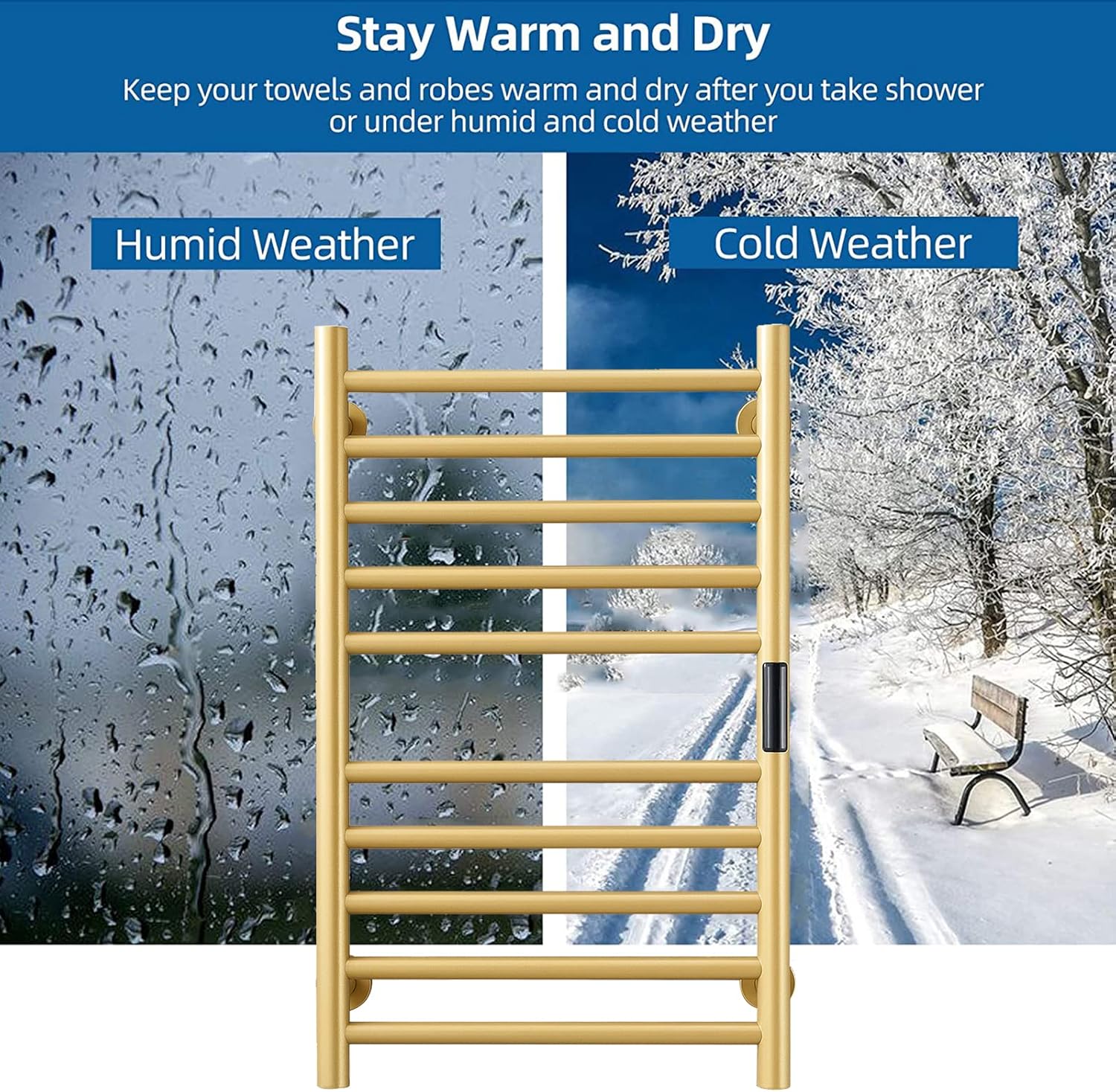 Electric Towel Warmer Rack 10  - Towel Warmer Electric のレビューと価格