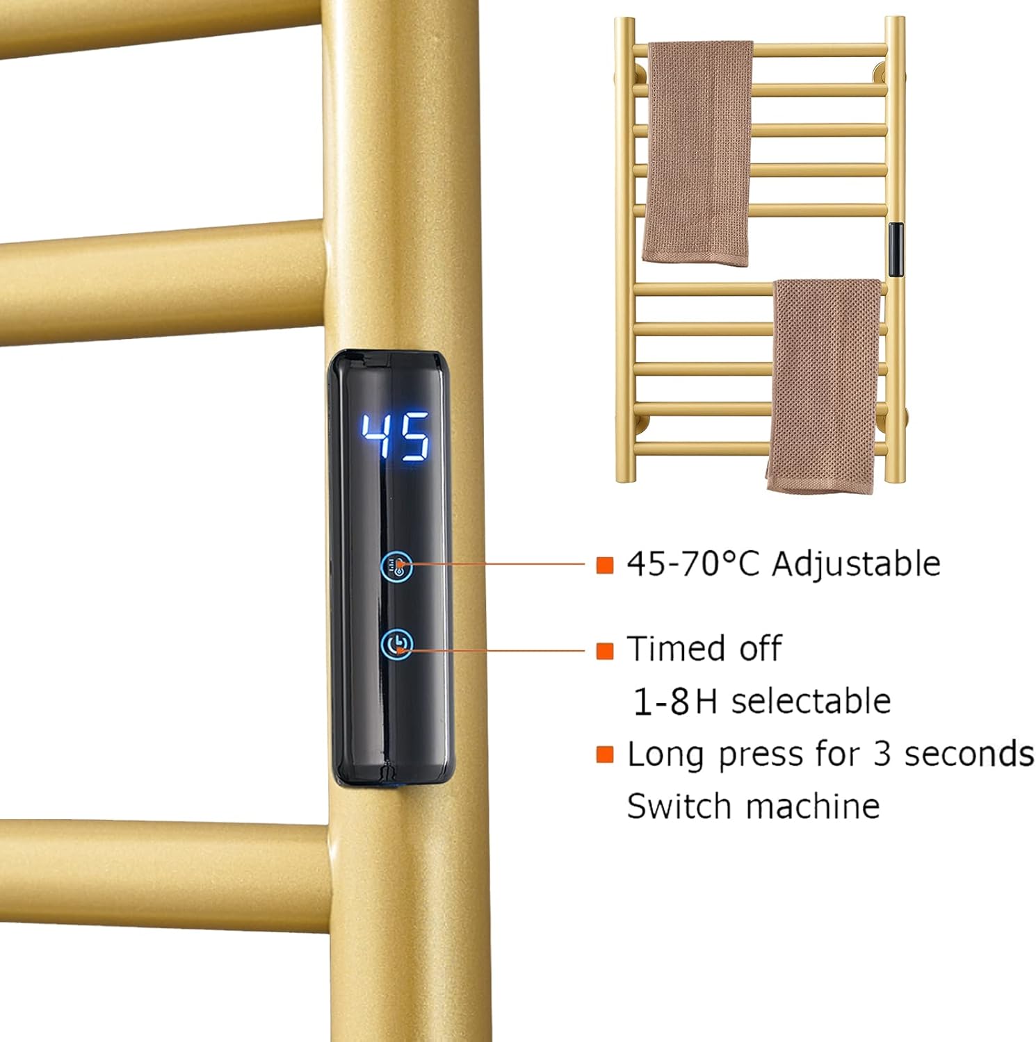 Electric Towel Warmer Rack 10  - Towel Warmer Electric のレビューと価格
