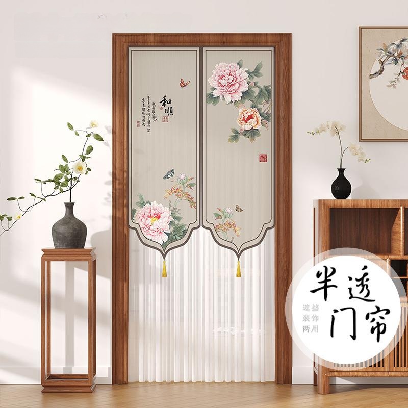 New 2025 Luxury Lace Door Curt - Home Bathroom Door のレビューと価格